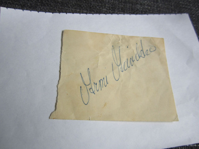 ARMI AAVIKKO NIMIKIRJOITUS