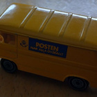 VW Transporter T3 Kombi 4D Sveriges Posten Yellow 1984 1:55 - pikkukuva 4