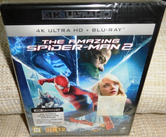 Amazing Spider-Man 2 4K (muoveissa) [4K UHD + Blu-ray]