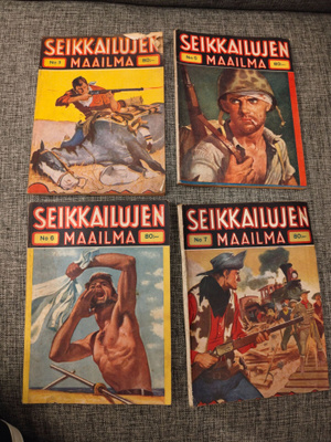 Seikkailujen maailma 1955 7kpl