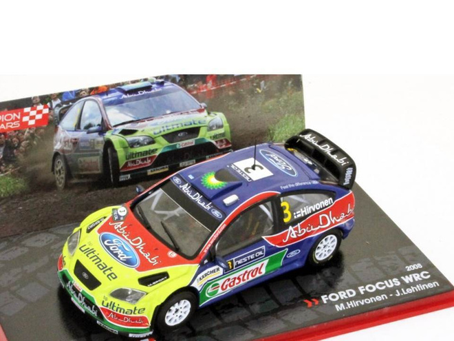 IXO 1/43 Focus WRC Hirvonen Finland 2008 MINT