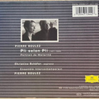 Pierre Boulez – Pli selon Pli - CD - 2002 - pikkukuva 2