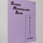 Suomen historiallinen seura : Jäsenlehti 2/2001 - pikkukuva 1