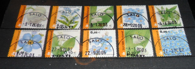 LaPe 1585-1594 NAPPI LOISTO LEIMAT KOKO SARJA 10 KPL