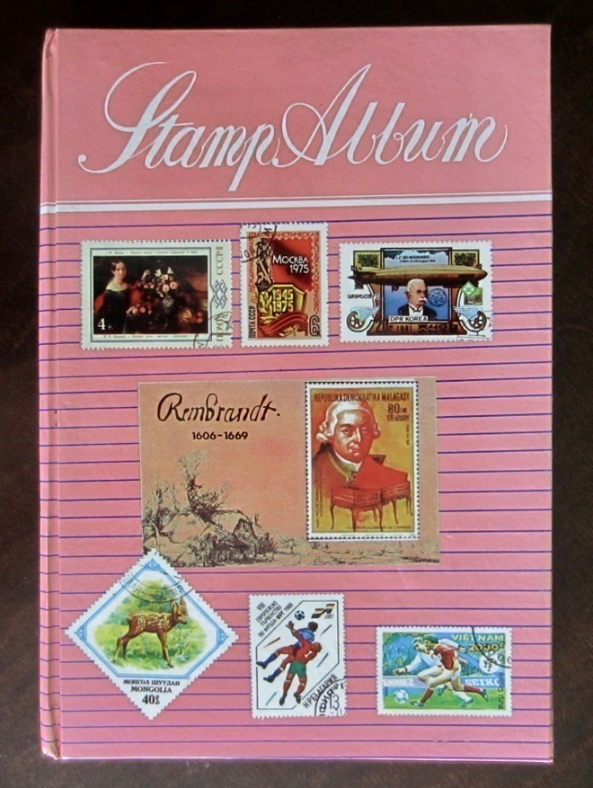 Stamp  Album, Suomen  postimerkeillä  varustettuna