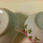 Karolina Poland Porcelain Sugar Bowl Creamer Set Vintage 196 - pikkukuva 2