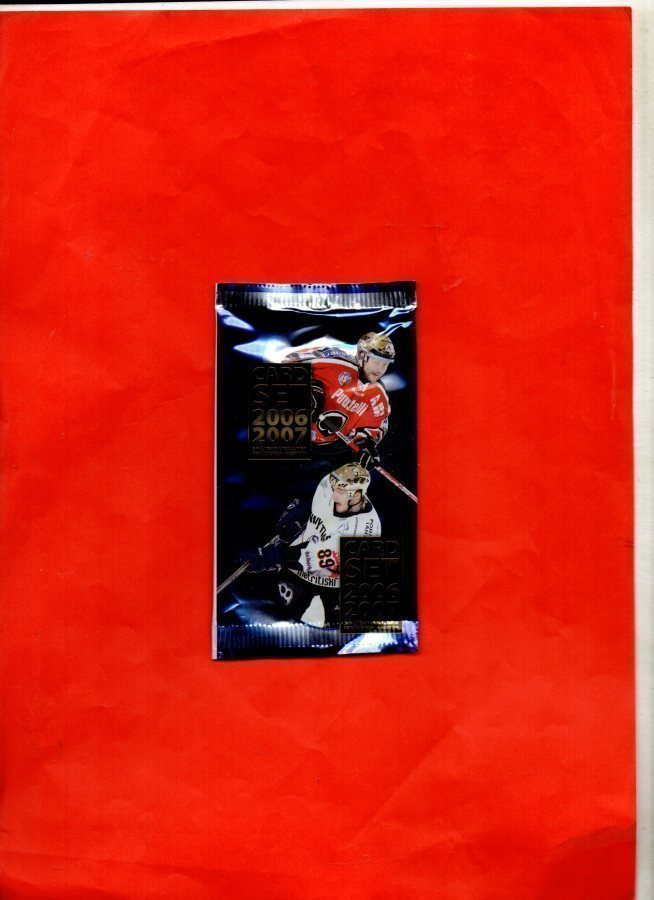 Jääkiekko pussi CARD SET 2006-2007  TYHJÄ.
