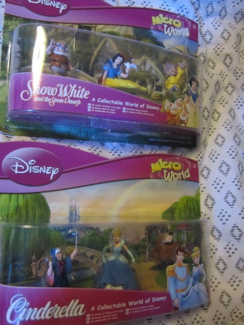 Disney Micro World Cinderella & Snow White 2 pkt