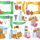 3D "°°NALLE, JÄNÖ...VAUVAONNITTELUT°°" /Top wishes - pikkukuva 2
