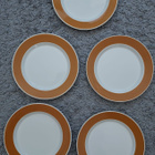 Arabia Aprikoosi lautaset 5 kpl 20 cm - pikkukuva 1