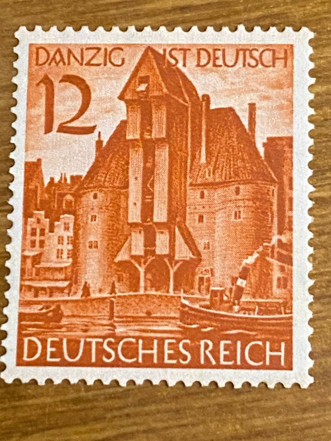 SAKSA REICH 1939 DANZIGIN LIITTÄMINEN SAKSAAN**