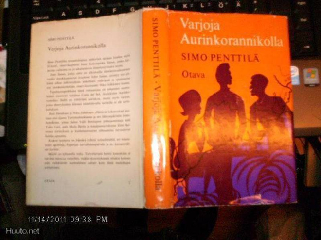 Simo Penttilä VARJOJA AURINKORANNIKOLLA ( 1 p.1966 ) Sis.pk