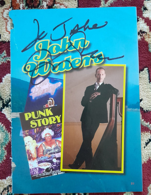 John Waters nimikirjoitus