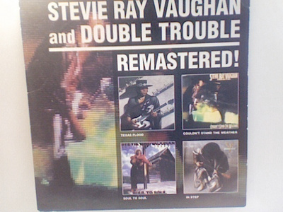 STEVIE RAY VAUGHAN & DOUBLE TROUBLE :: REMASTERED :: RARE CD