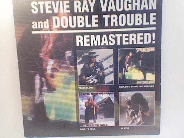 STEVIE RAY VAUGHAN & DOUBLE TROUBLE :: REMASTERED :: RARE CD