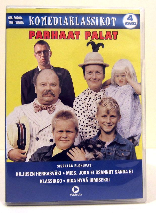 Parhaat palat Komediaklassikot boksi 4 elokuvaa