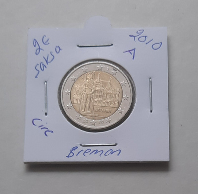 Saksa 2€ Bremen A 2010 circ