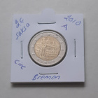 Saksa 2€ Bremen A 2010 circ - pikkukuva 1