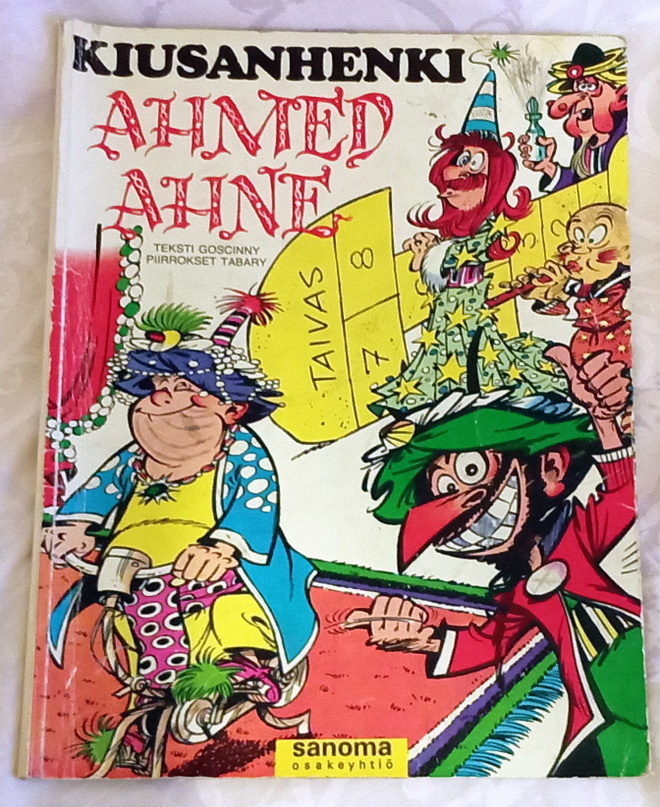 Ahmed Ahne 10 - Kiusanhenki - Sanomapaino Helsinki 1975