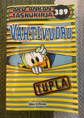 AKU ANKAN TASKUKIRJA 389 - VANTIVUORO (TUPLA)