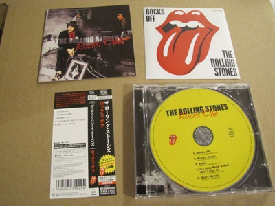 The Rolling Stones Rocks Off cd ep japani 2012 tarra obi SHM