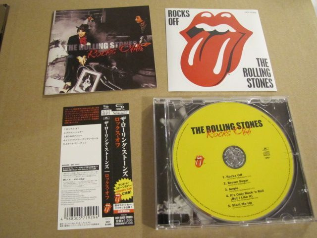 The Rolling Stones Rocks Off cd ep japani 2012 tarra obi SHM