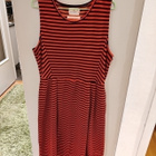 Holly&Whyten oranssiraitainen mekko - pikkukuva 1