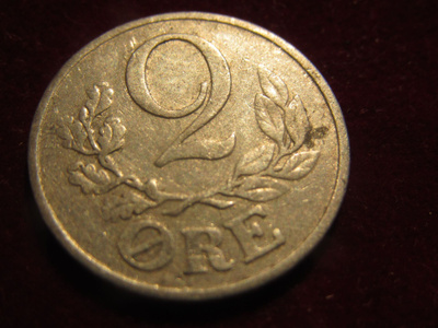 2 öre 1941. Tanska-Denmark