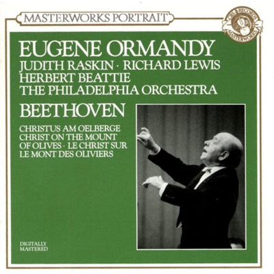 Beethoven - Ormandy - Christ on the Mount of Olives  - CD