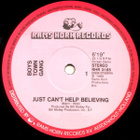 BOYS TOWN GANG::JUST CAN'T HELP BELIEVING::VINYYLI 12"1983 - pikkukuva 2