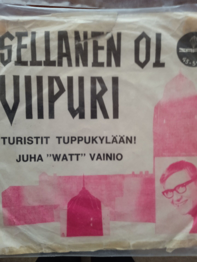 KUVAPUSSI SINGLE -LEVY: JUHA " WATT " VAINIO