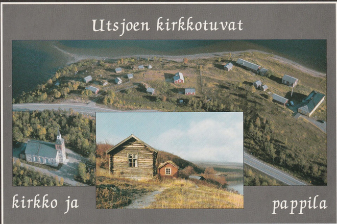KIRKKOKORTTI - UTSJOEN KIRKKO - 4