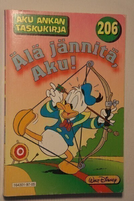 Aku Ankan taskukirja 206 1. painos