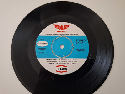 JAAKKO SALON ORKESTERI JA KUORO 7 " EP ( UNION )