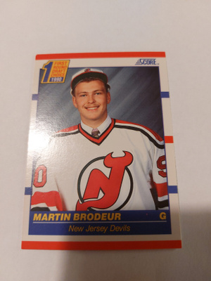 1990-91 Score #439 Martin Brodeur RC