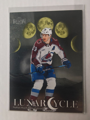 Nathan MacKinnon 2025-26 Skybox Metal Lunar Cycle