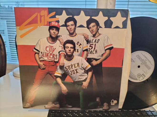 SLIK, Slik, LP UK -76 HIENO KUNTO !!
