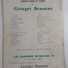 Georges Brassens : Album piano & Chant - pikkukuva 2