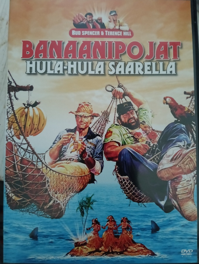 Banaanipojat hula-hula saarella
