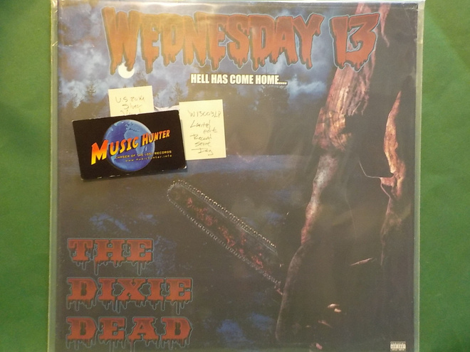 WEDNESDAY 13 - THE DIXIE DEAD - SILVER VINYL US 2014 UUSI LP