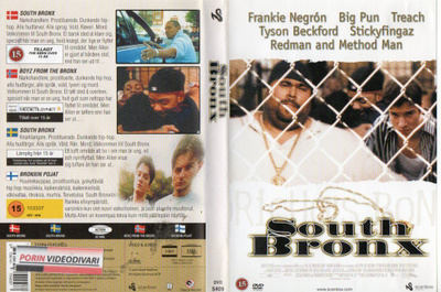 south bronx (33 981) k -FI- DVD nordic, 2000 bronxin pojat
