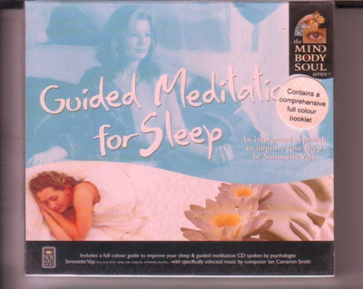 cd, Simonette Vaja - Guided Meditation for Sleep UUSI / NEW