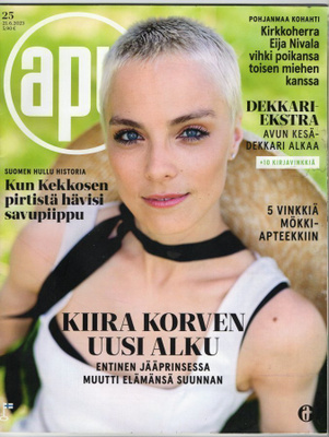 Apu n:o 25 2023 Kiira Korpi. Tuire. Susanna Airola. Rakkaus.