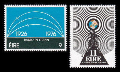 Irlanti 351-2 ** Radio 50v (1976)