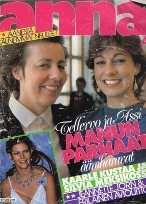 Anna n:o 4 1982 Laila Pullinen. Ulrika Hallberg. Pirkko Liin