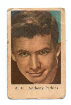 Purkkakuva A. n:o 40 ANTHONY PERKINS.