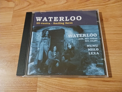 Waterloo 35-vuotta - Smiling faces CD Suomi Rock'n'Roll
