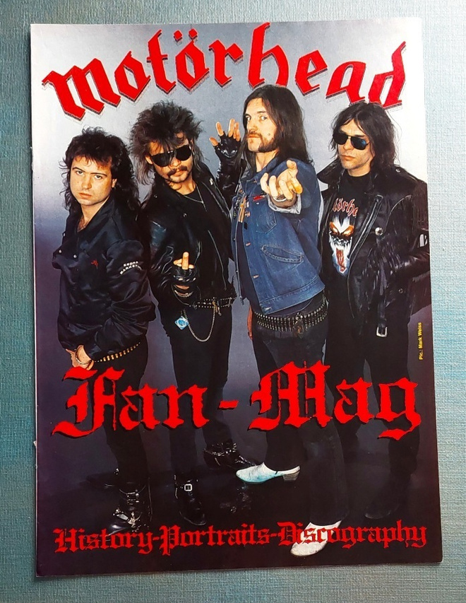 Motörhead : Upea Fan-Mag 80 -luvulta