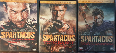 SPARTACUS SARJA DVD