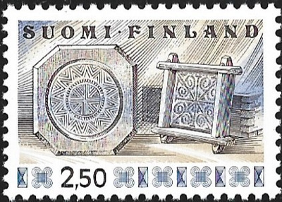 1976 Kuvamerkki Juustokehät 2,50 paperi yEG ** LaPe 780 A a)
